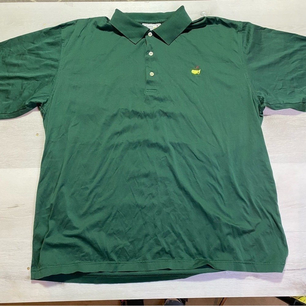 Masters Polo Shirt - Green - 100% Pima Cotton, Augusta National Golf Shop, Xl